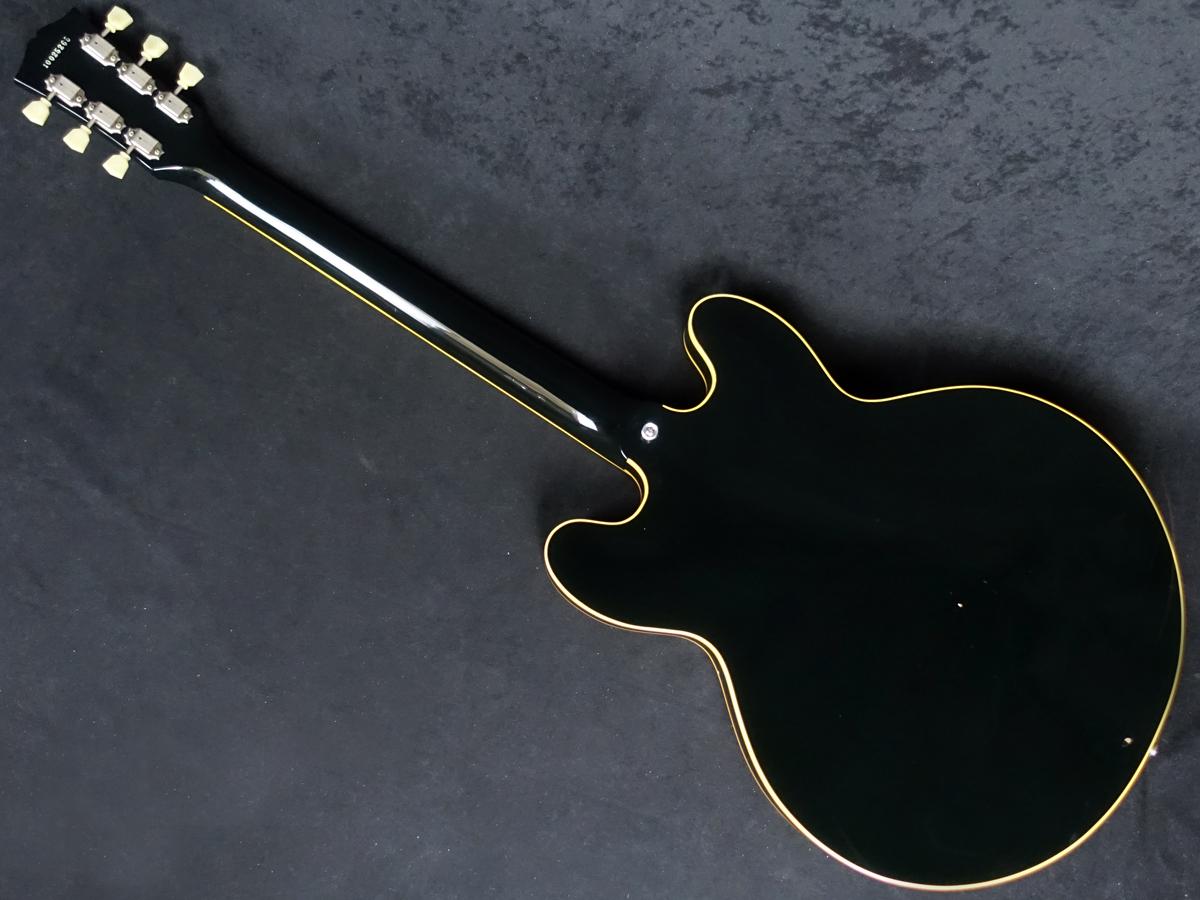 ギター EDWARDS E-SA-168LTC Black EDWARDS ラッカーテイストシリーズ セミアコースティックギターE-SA