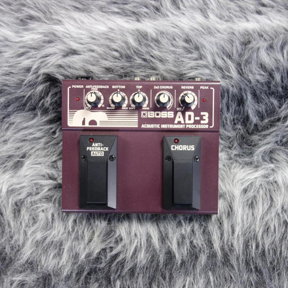 BOSS AD-3 アコースティック楽器プロセッサー BOSS AD-3 ACOUSTIC INSTRUMENT PROCESSOR（中古）【楽器検索デジマート】