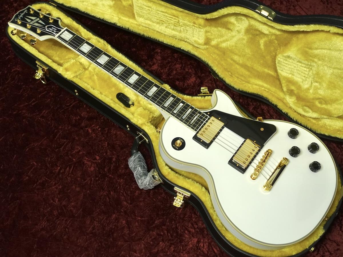 Epiphone Inspired by Gibson Custom Shop Les Paul Custom Alpine