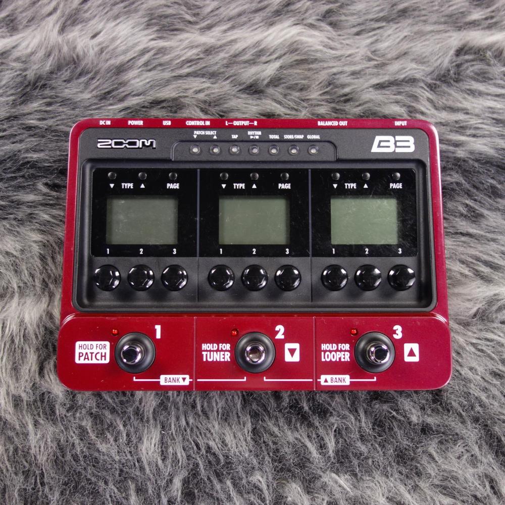 ZOOM B3 ベースエフェクター Amazon.com: Zoom B3 Electric Bass Guitar Multi Effects FX