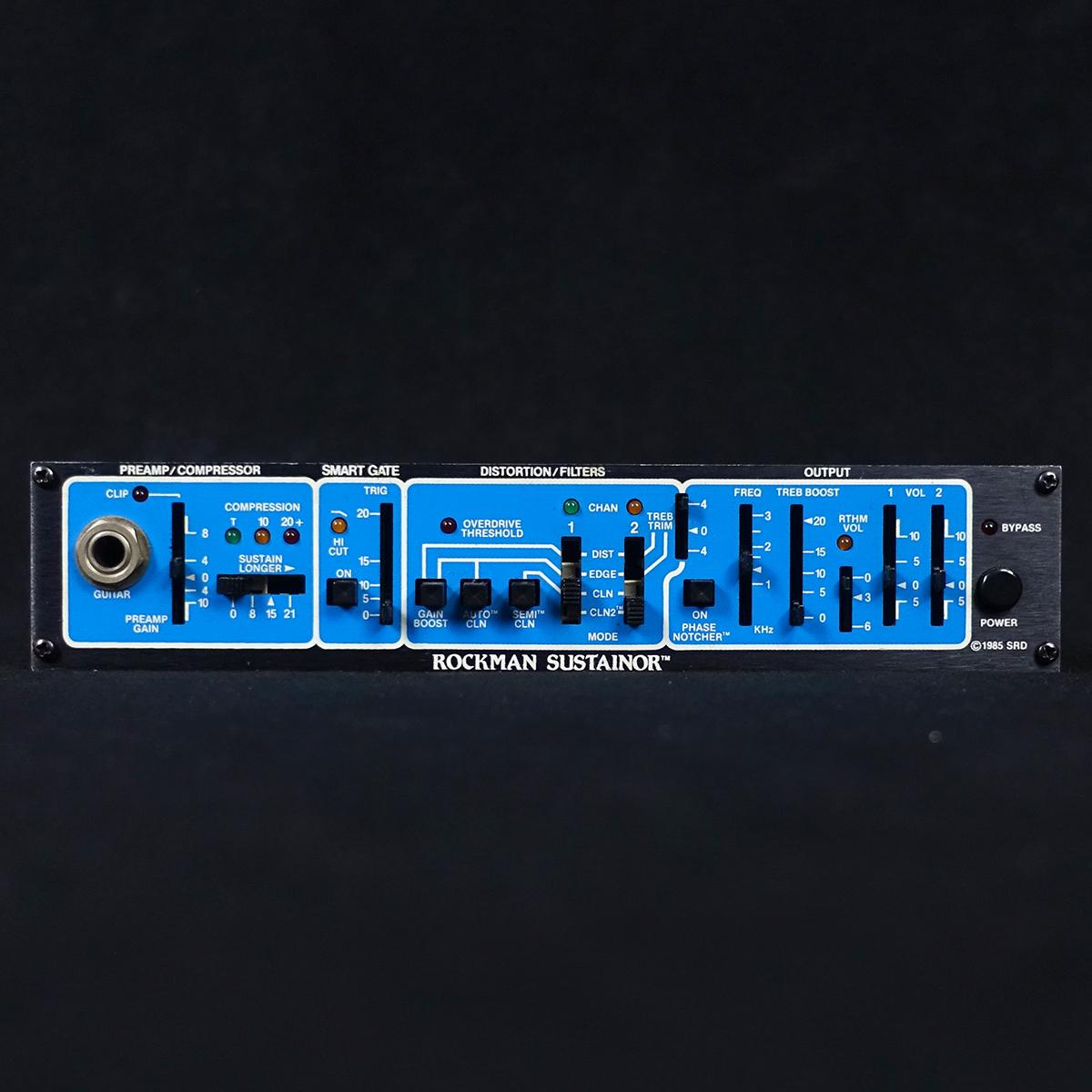 rockman sustainor ロックマン サスティナー　エフェクター GOATより新製品“SUSTAINOR”が登場 ROCKMANのオリジナル機のサウンドを