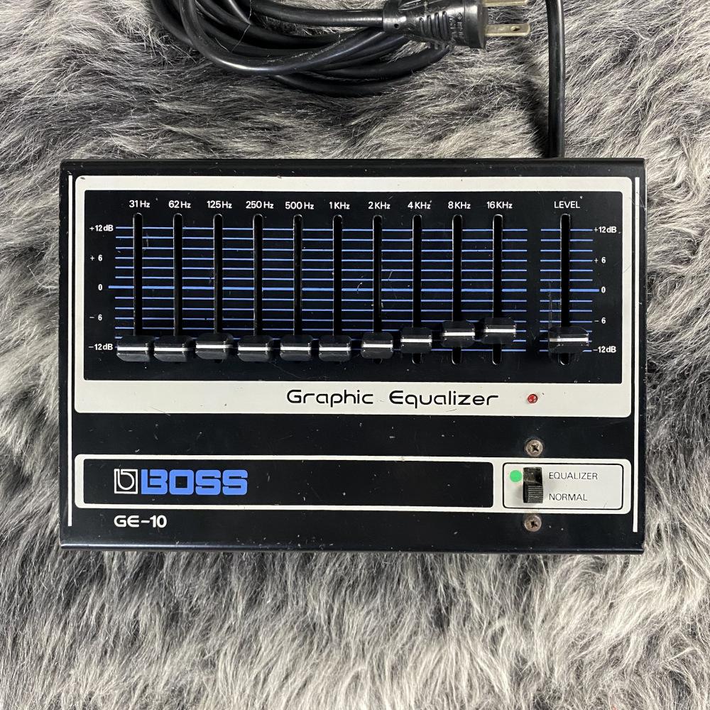 BOSS GE-10 グラフィックイコライザー Amazon | BOSS / GE-10 Graphic Equalizer | イコライザー | 楽器