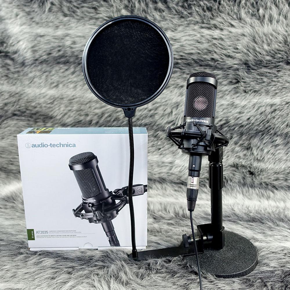 audio-technica AT2035　おまけ付き オーディオテクニカ（audio-technica） AT2035 コンデンサーマイク