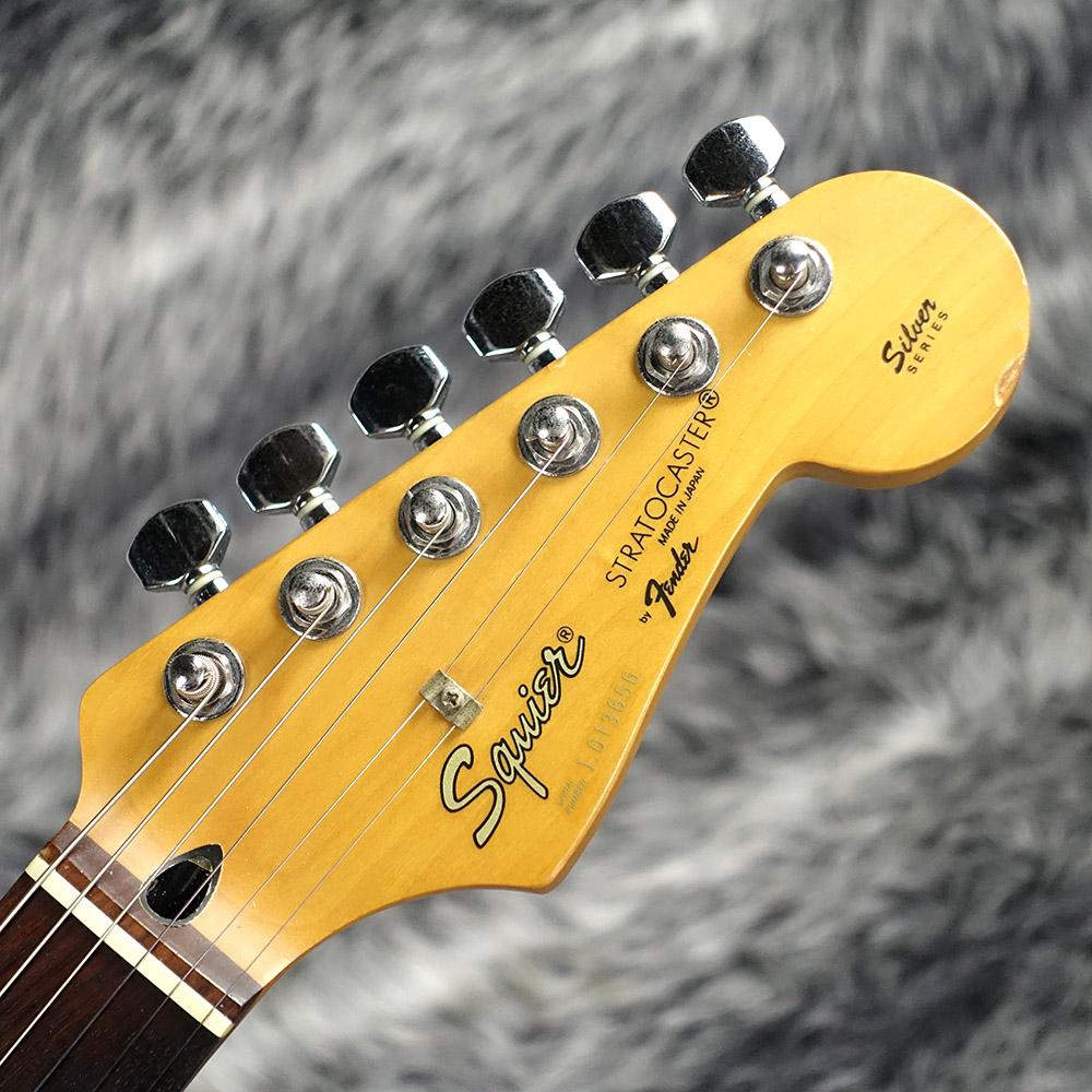 美品　国産フジゲン製　squierストラトキャスター　sst-33 silver Squier by Fender 1991-92 Silver Series SST-33 Stratocaster (3 Tone