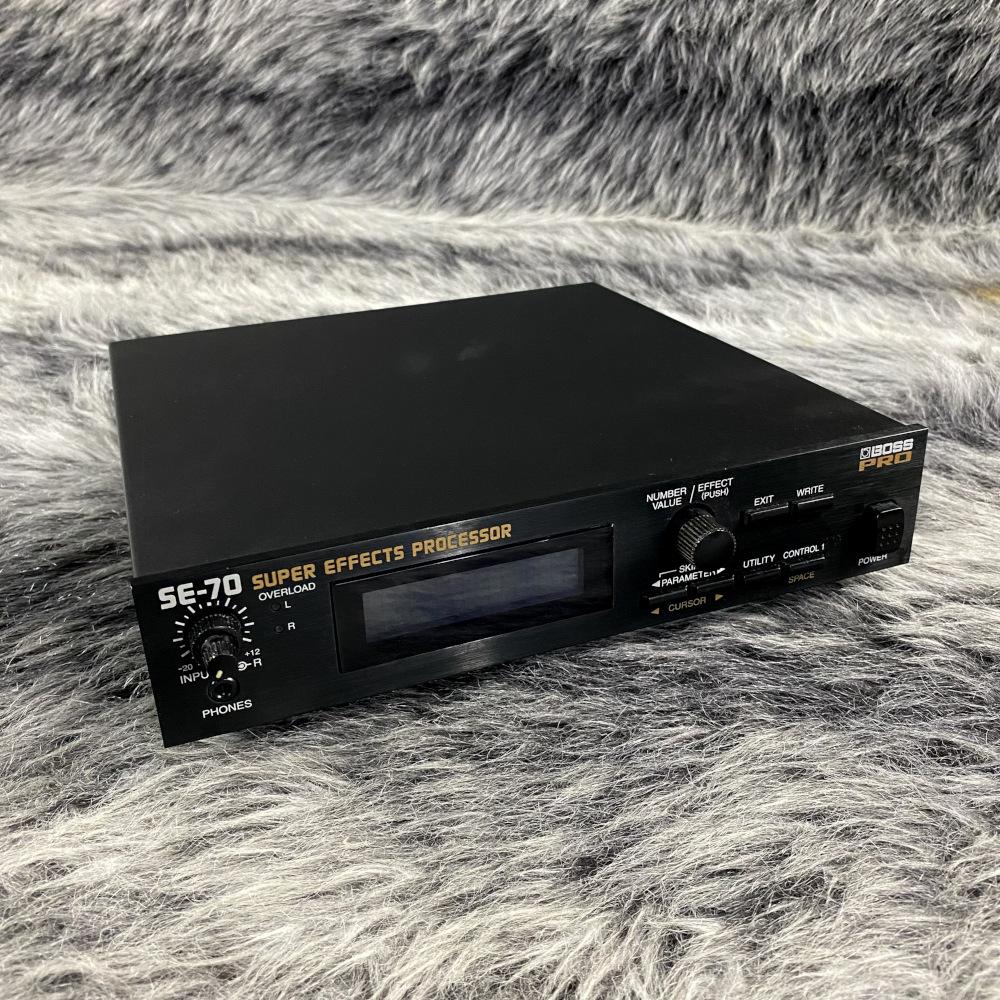 BOSS Pro SE-70 マルチエフェクター 動作確認済み なつかし楽器道場'93年 エフェクター「BOSS SE-70」- e楽器屋.com