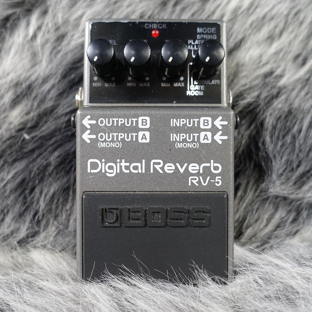 ギター BOSS RV-5 試奏動画】BOSS RV-5 Digital Reverb【BOSS COMPACT PEDAL 100th