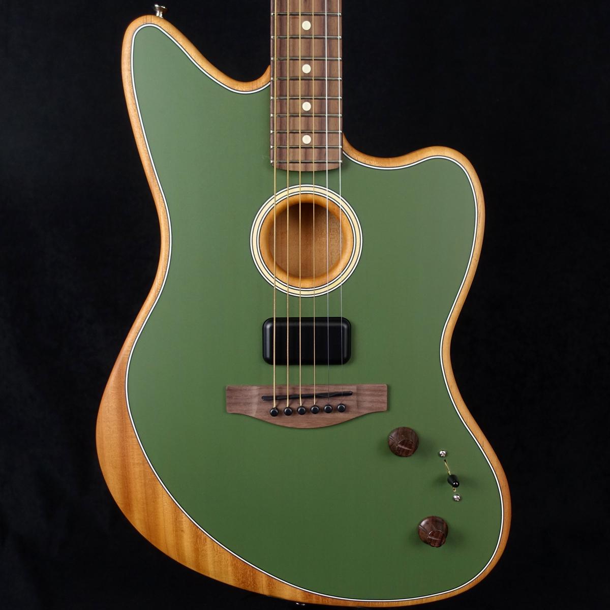 Fender Acoustasonic Player Jazzmaster Antique Olive｜平野楽器