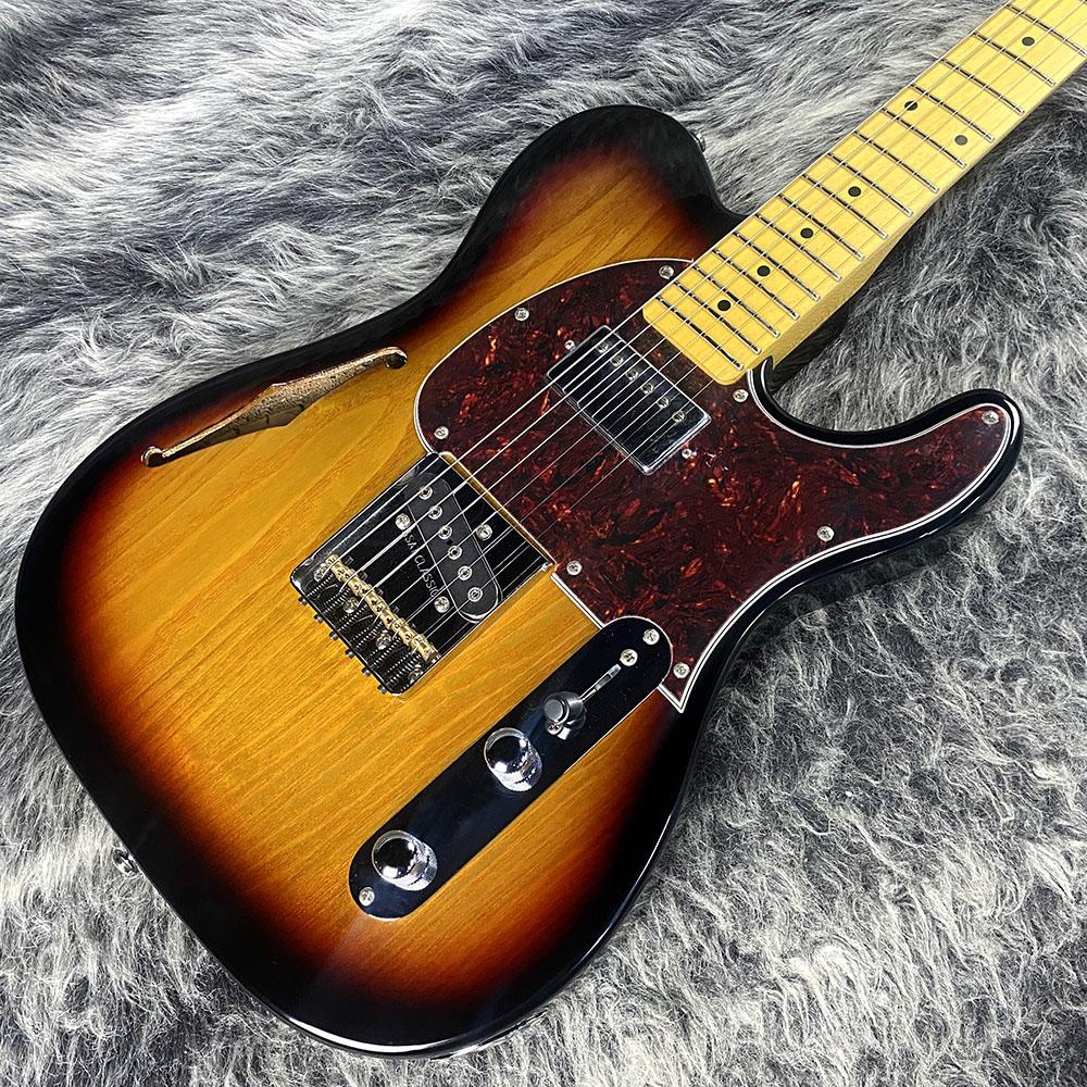 G&L Tribute ASAT Classic Bluesboy Semi-Hollow 3-Tone Sunburst