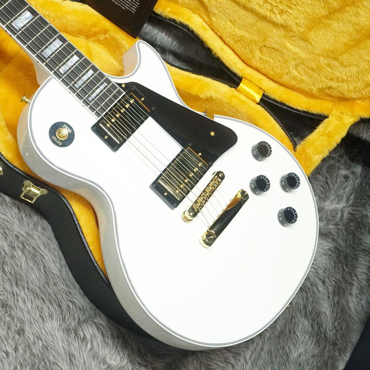 Gibson Custom Shop Les Paul Custom Ebony Fingerboard Alpine White