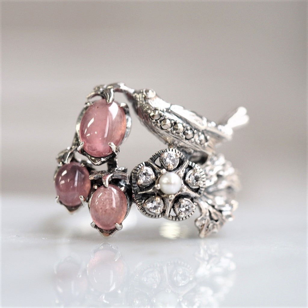 SVウィリアム・モリスいちご泥棒リング(インカローズ) – 碌山ショップ