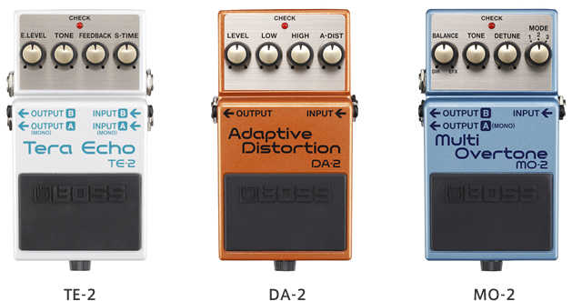 独自の新技術「MDP」により、新しいギター・サウンドが得られるBOSS