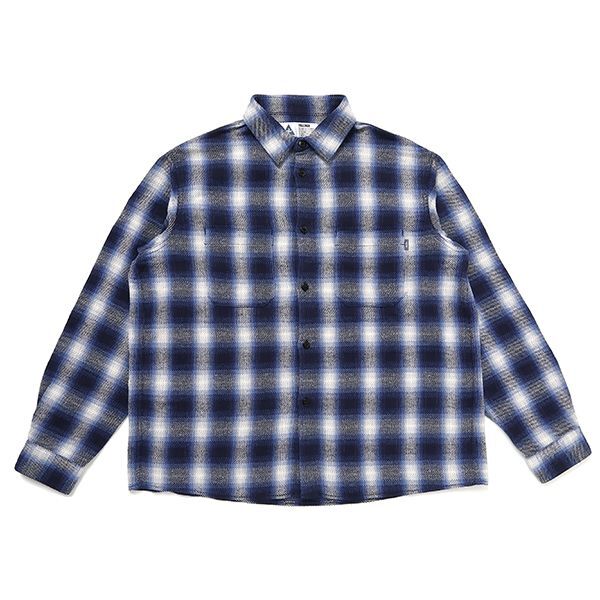 CHALLENGER L/S CHECK WORK SHRIT (BLUE) CLG-SH 023-008 公式通販
