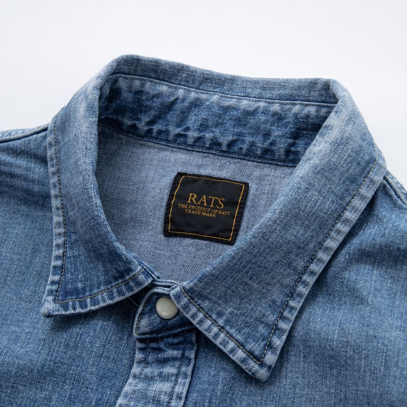 RATS DENIM WESTERN SHIRT (INDIGO) 23'RS-0209 公式通販
