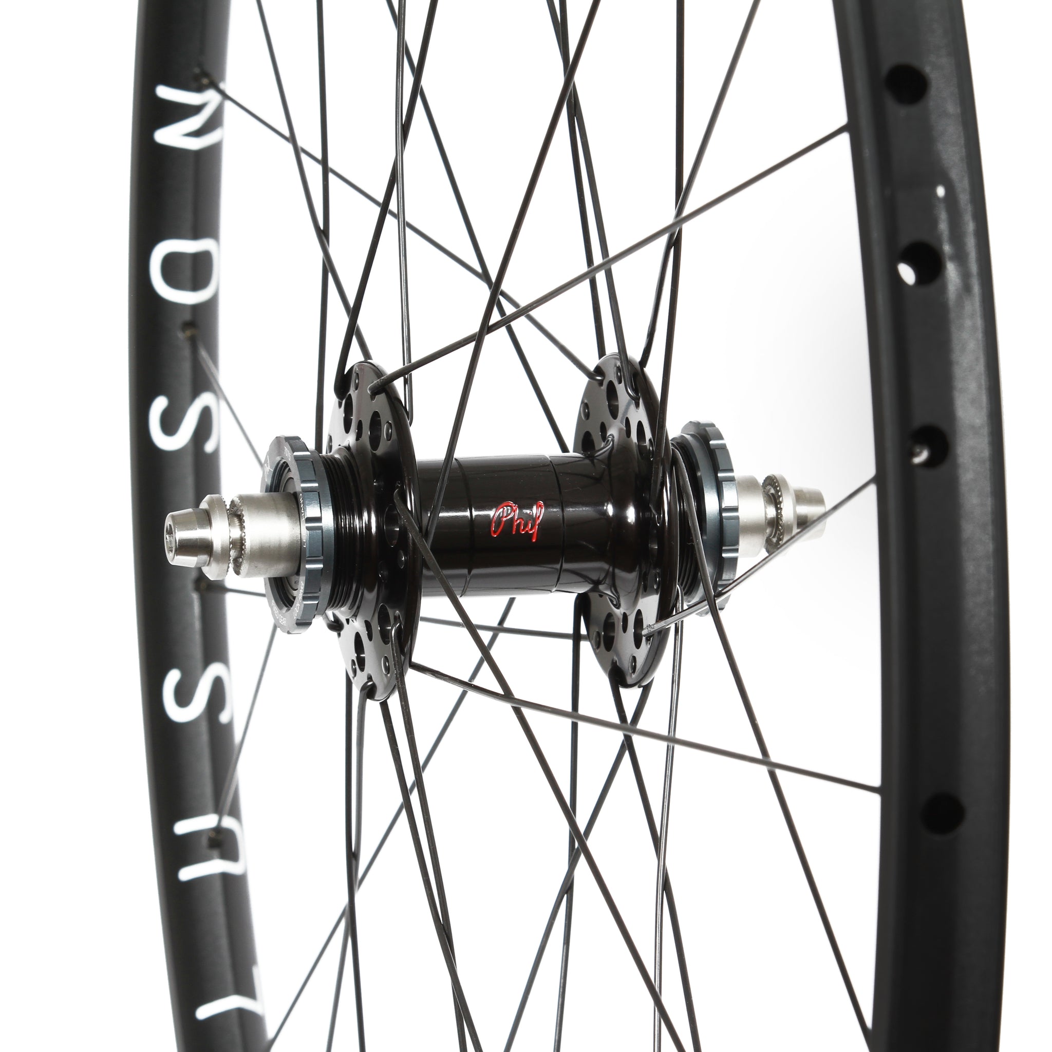 H+Son Archetype/Phil Wood Pro Track wheelset - black | Retrogression
