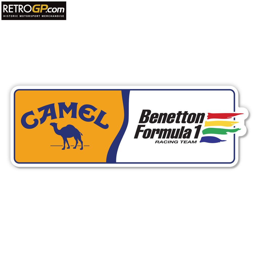 Benetton Camel Sticker – RetroGP