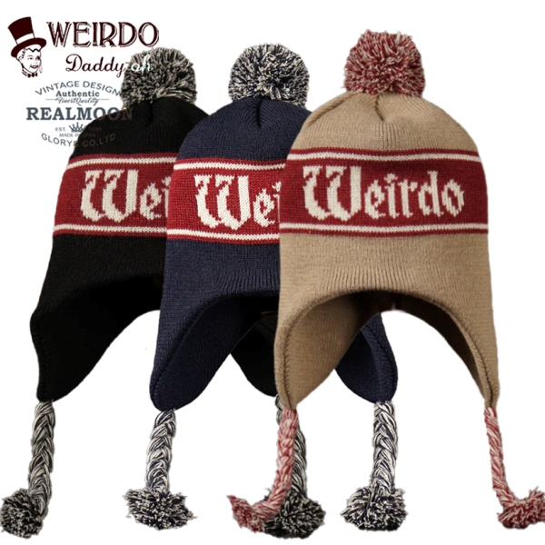 WEIRDO イヤーマフニットキャップ No.WRD24AWG05 