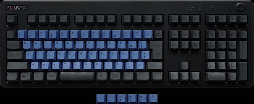 製品 : REALFORCE R3 / R3S カラーキーキャップセット 新色