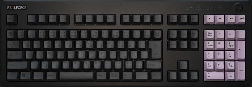 製品 : REALFORCE R3 / R3S カラーキーキャップセット 新色