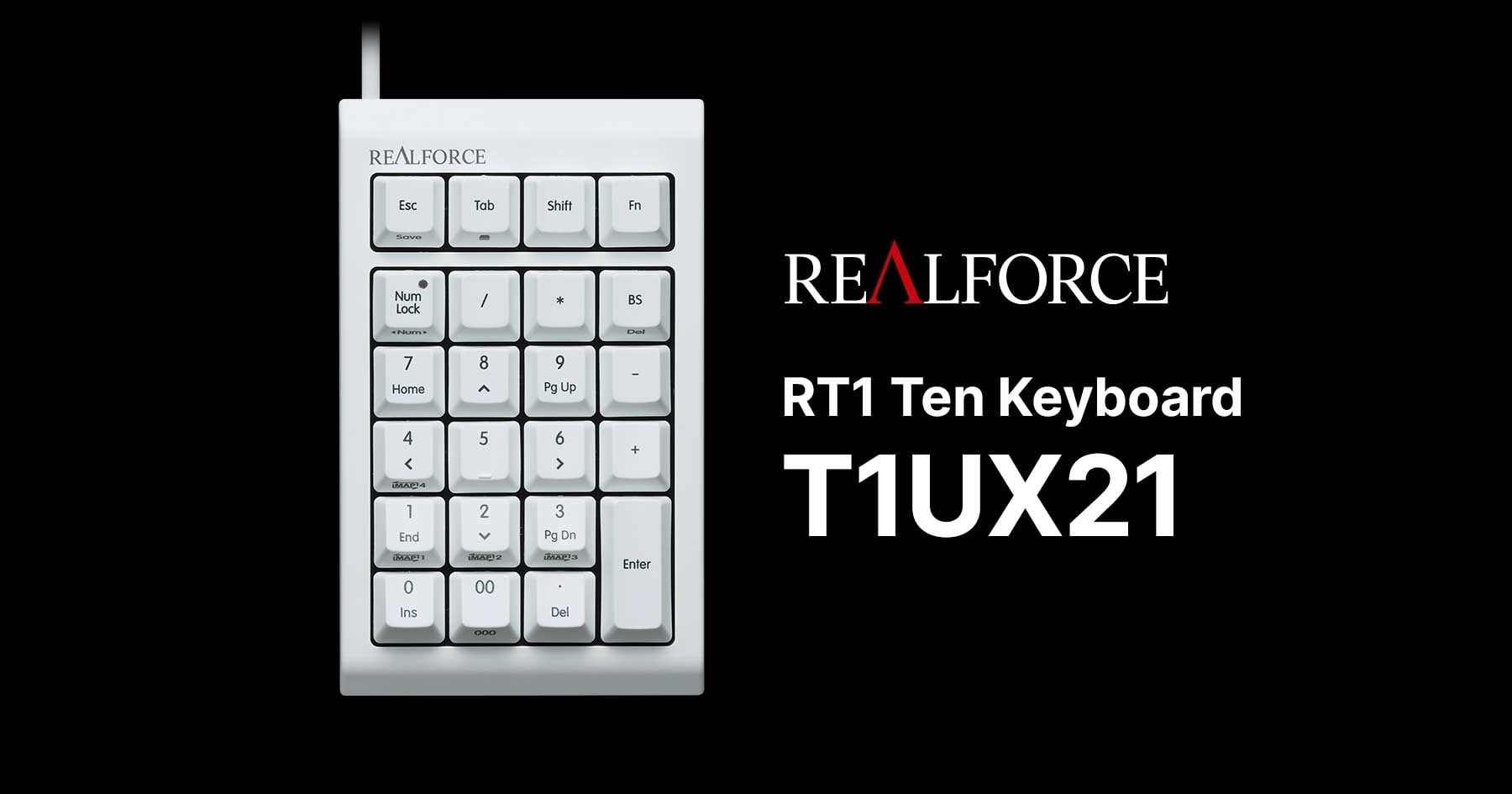 製品 : REALFORCE / T1UX21 | REALFORCE | 日本製プレミアムキーボード