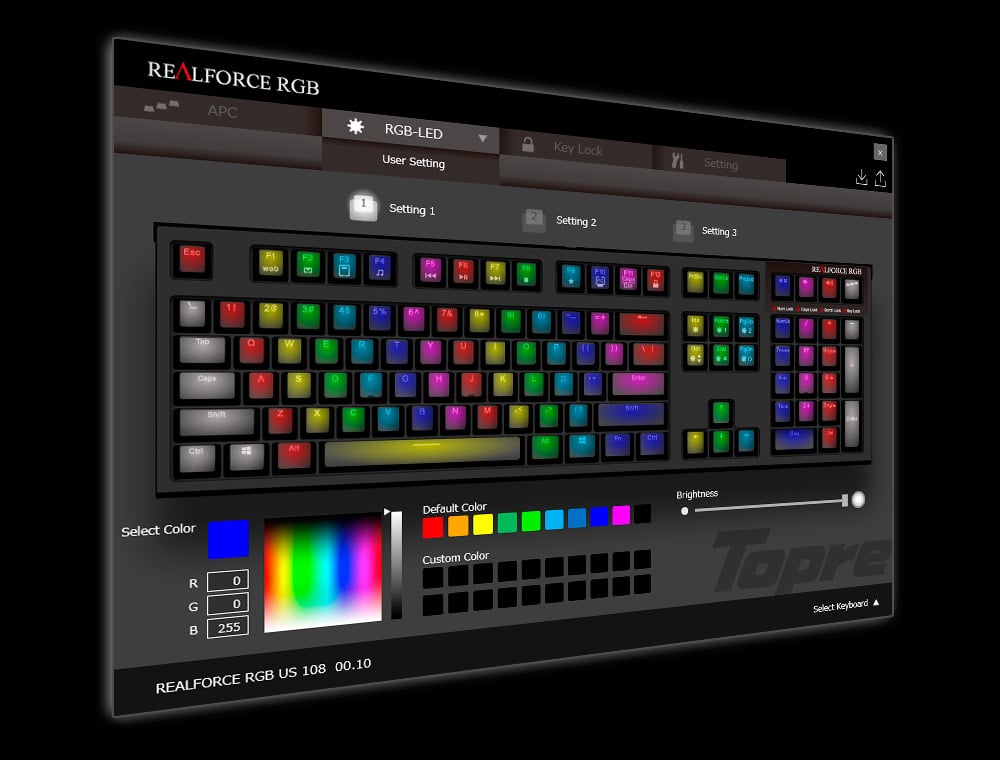 製品 : REALFORCE RGB（英語配列モデル） | REALFORCE | 日本製