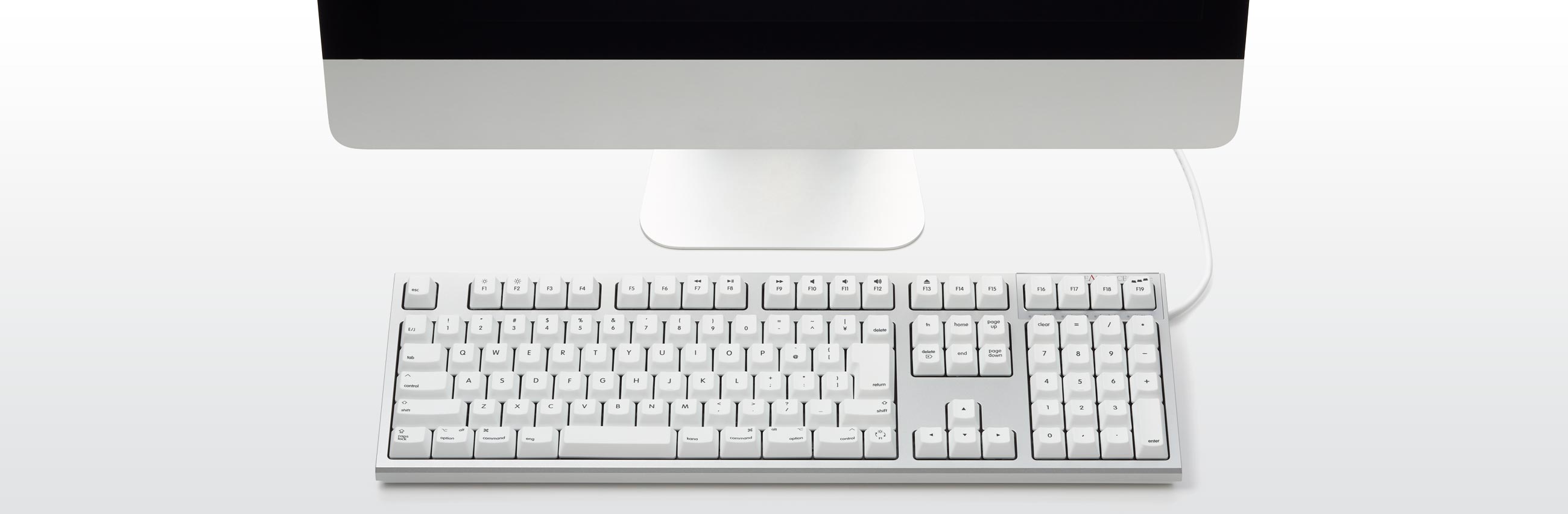 製品 : REALFORCE SA for Mac / R2SA-US4M-WH | REALFORCE | 日本製