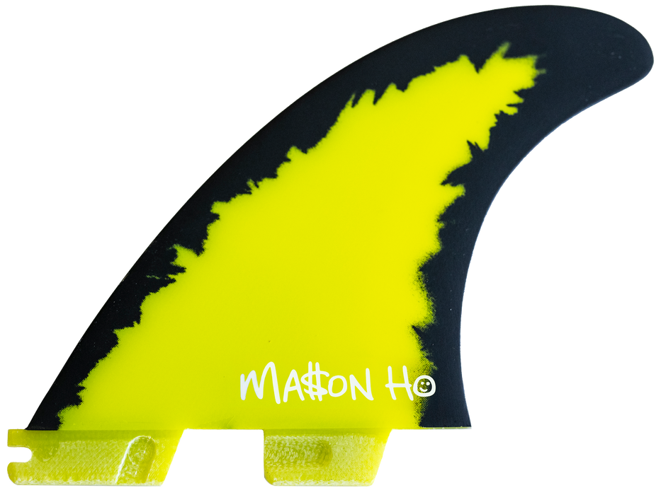 FCS II Mason Ho PC Aircore Tri Fin Set-Green-Small — REAL Watersports