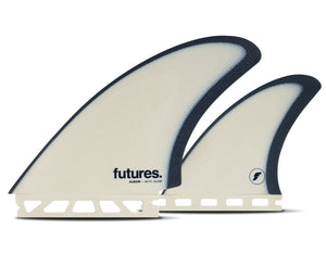 Futures Album Mod Controller Quad Fin Set-Blue/Grey — REAL Watersports