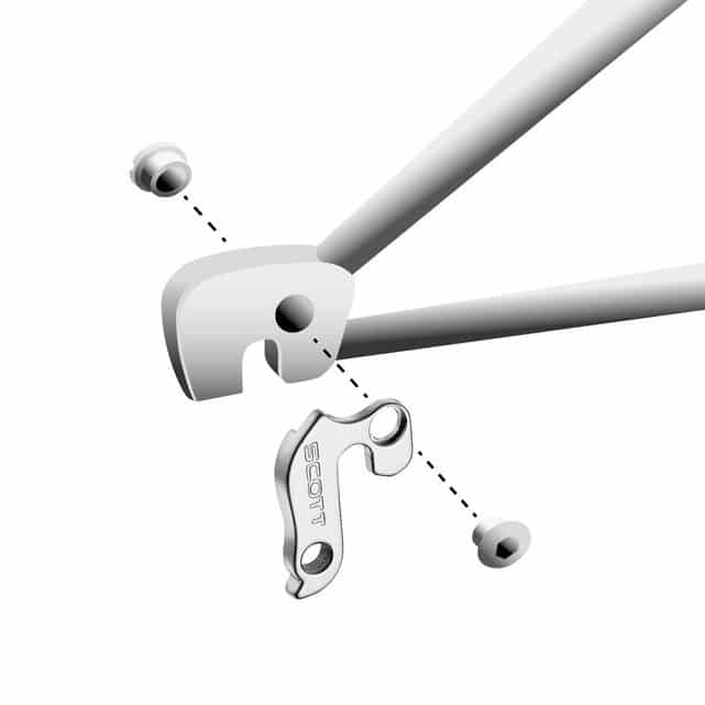 Rear Gear Mech Derailleur Hanger - CC035 (Dropout/Framesaver)