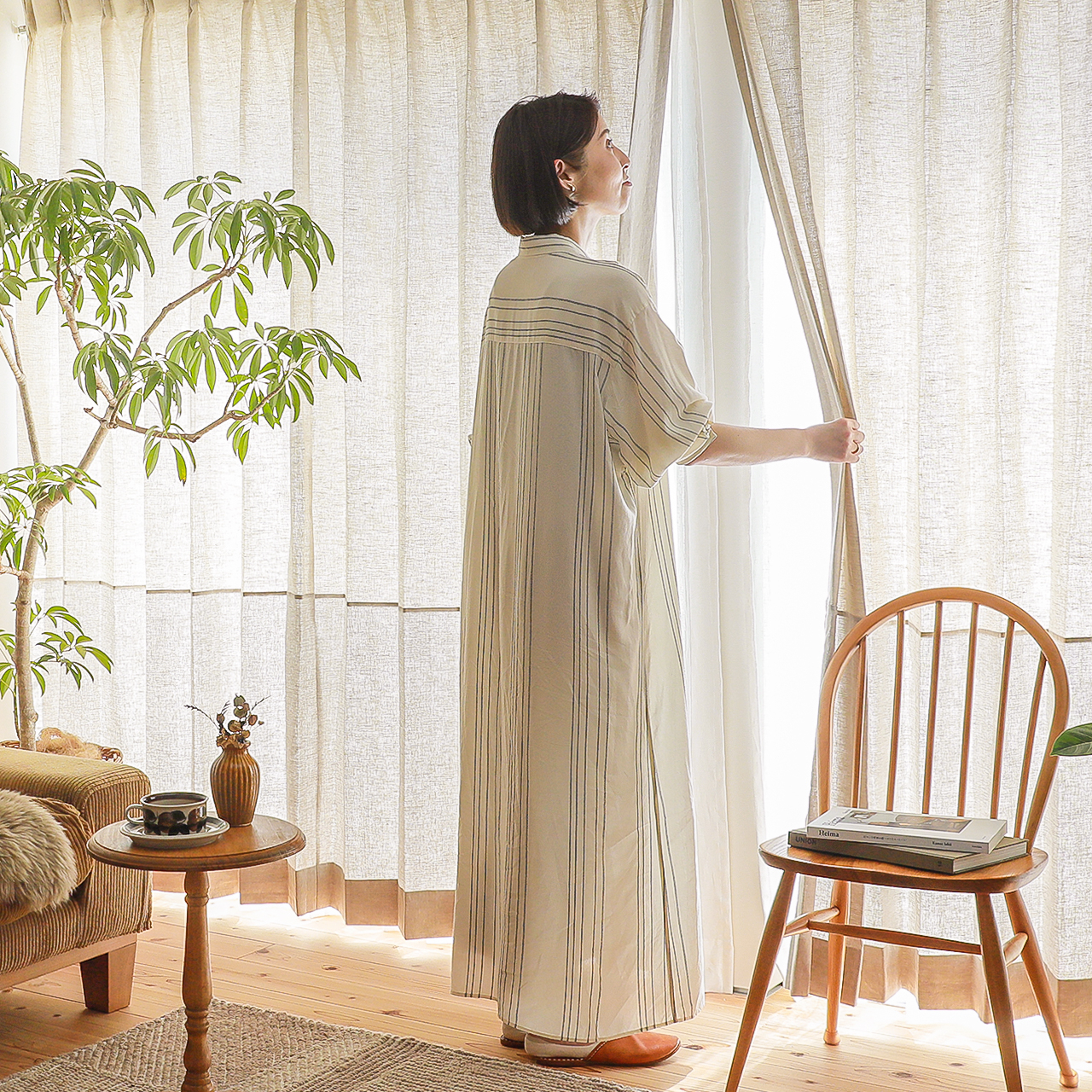 ドレープ-リネンカーテン Mar-Style ｜家具・インテリア通販 Re:CENO