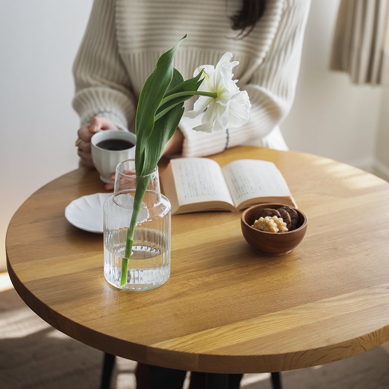 カフェテーブル WIRY／NA 円形 ｜家具・インテリア通販 Re:CENO(リセノ)