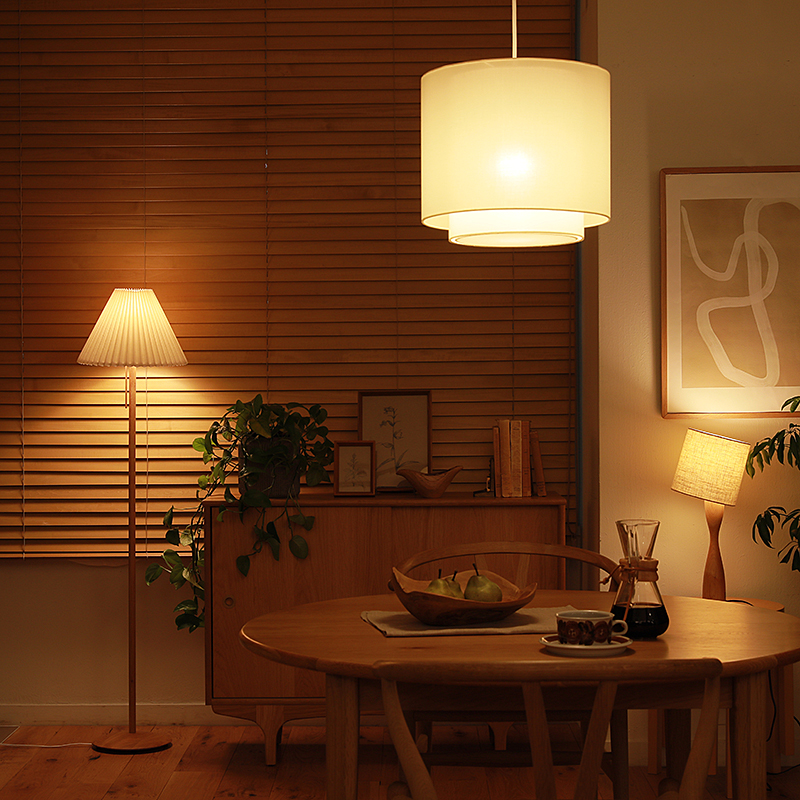 フロアライト Oak＆Pleats ｜家具・インテリア通販 Re:CENO(リセノ)