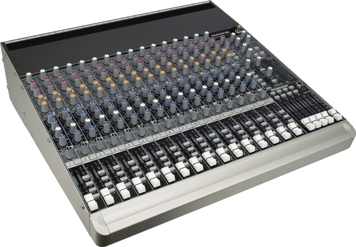 Mackie 1604-VLZ 16 Channel Microphone/Line Mixer - recording