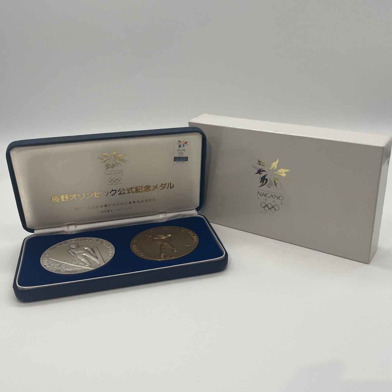 買取実績】長野オリンピック公式記念メダル 純銀製・ブロンズ製 お