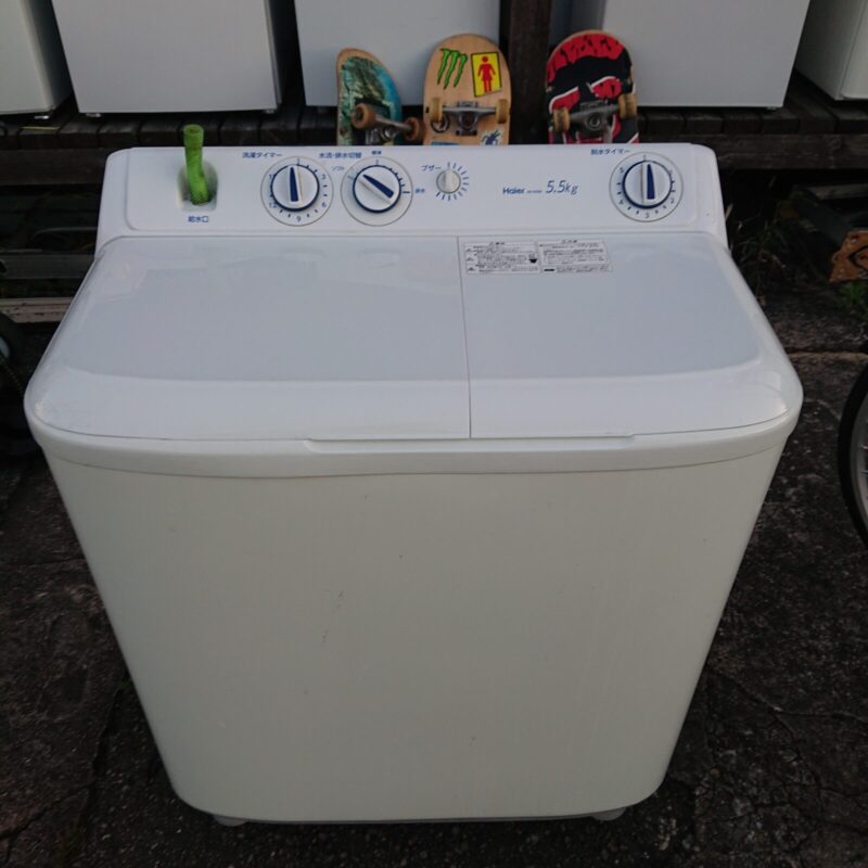 ハイアール 二槽式洗濯機 5.5K JW-W55E 高価買取 - リサイクル＆買取