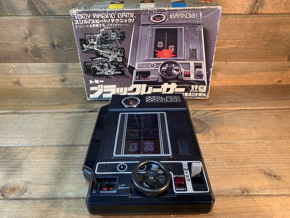 2021年7月16日】レトロゲーム TOMY トミー レーシングゲーム ブラック