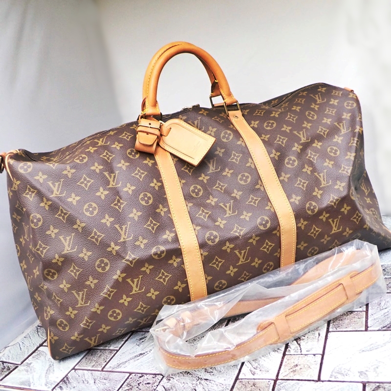 ルイヴィトン キーポル バンドリエール60 M41412 モノグラム ボストン