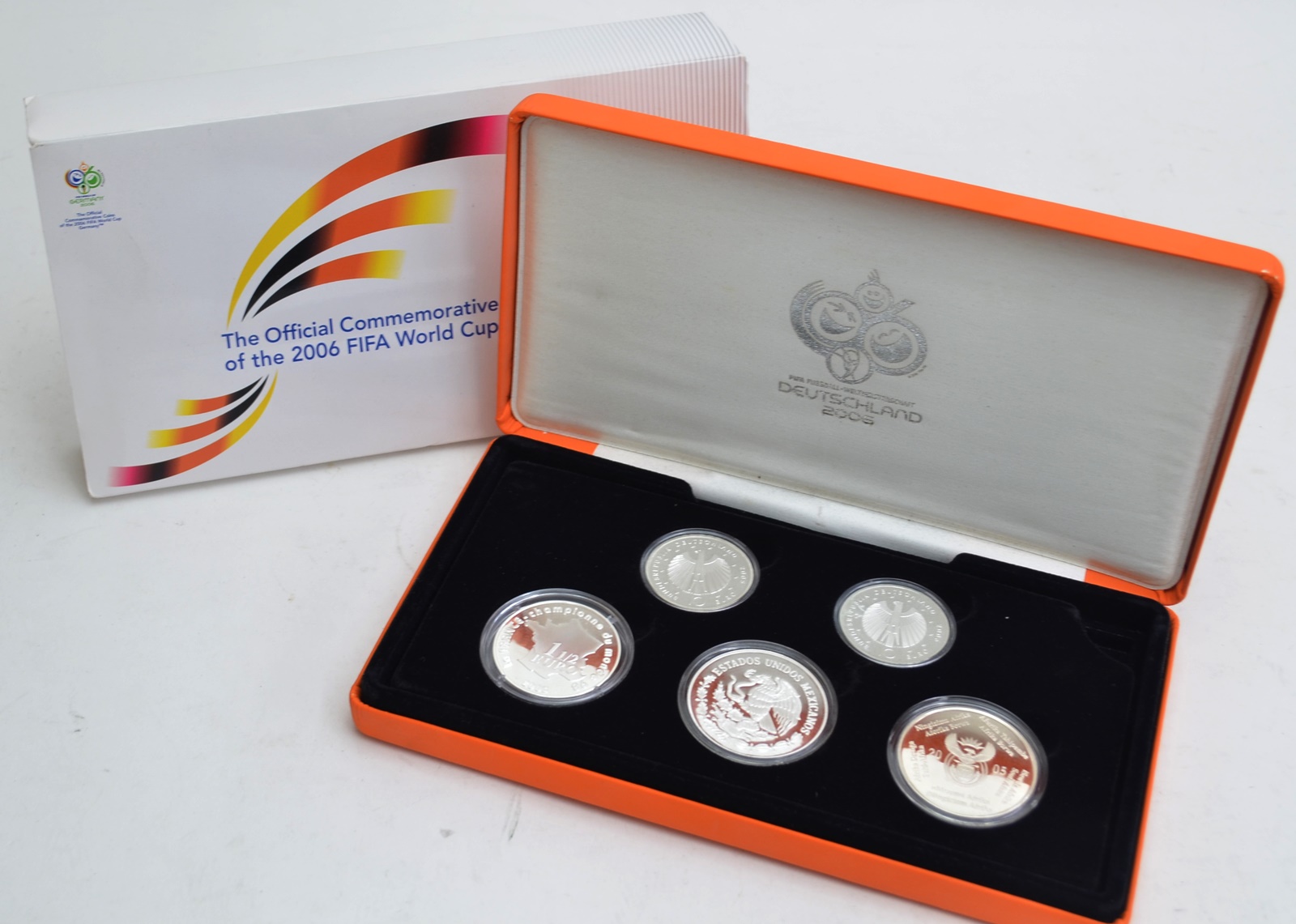 2006年 FIFAワールドカップ ドイツ大会 銀貨5種 買取 しました