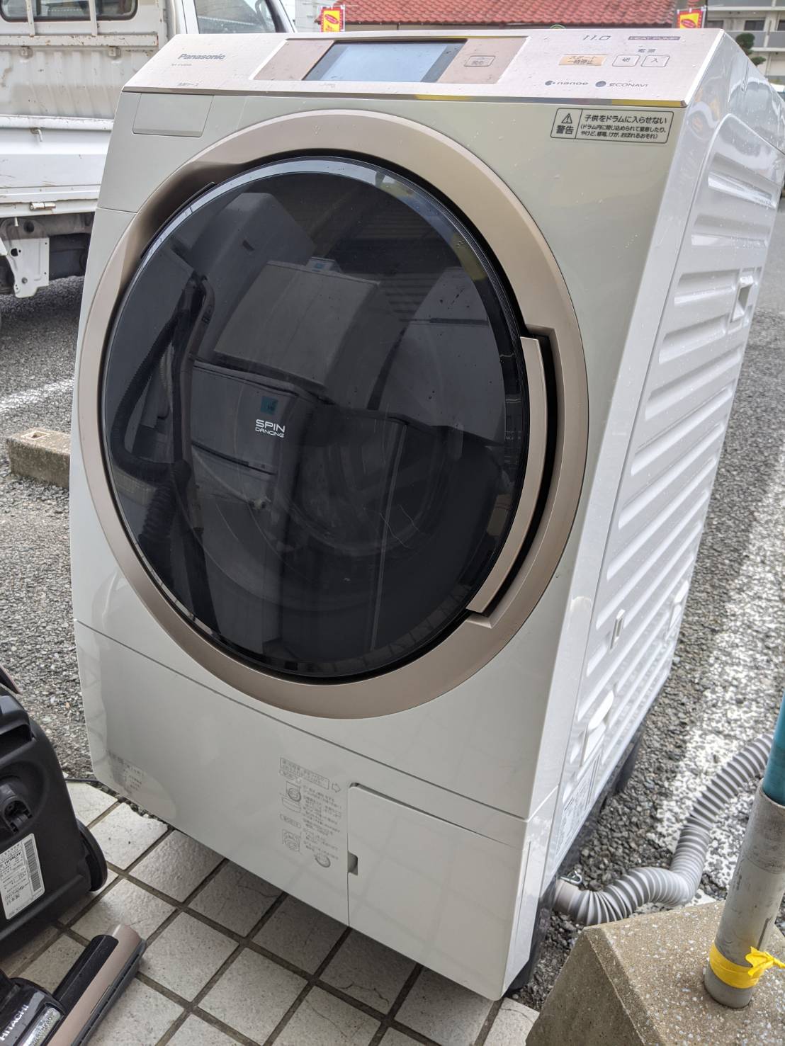 Panasonic/パナソニック ドラム式洗濯機乾燥機能付き 11kg 2018年製 NA