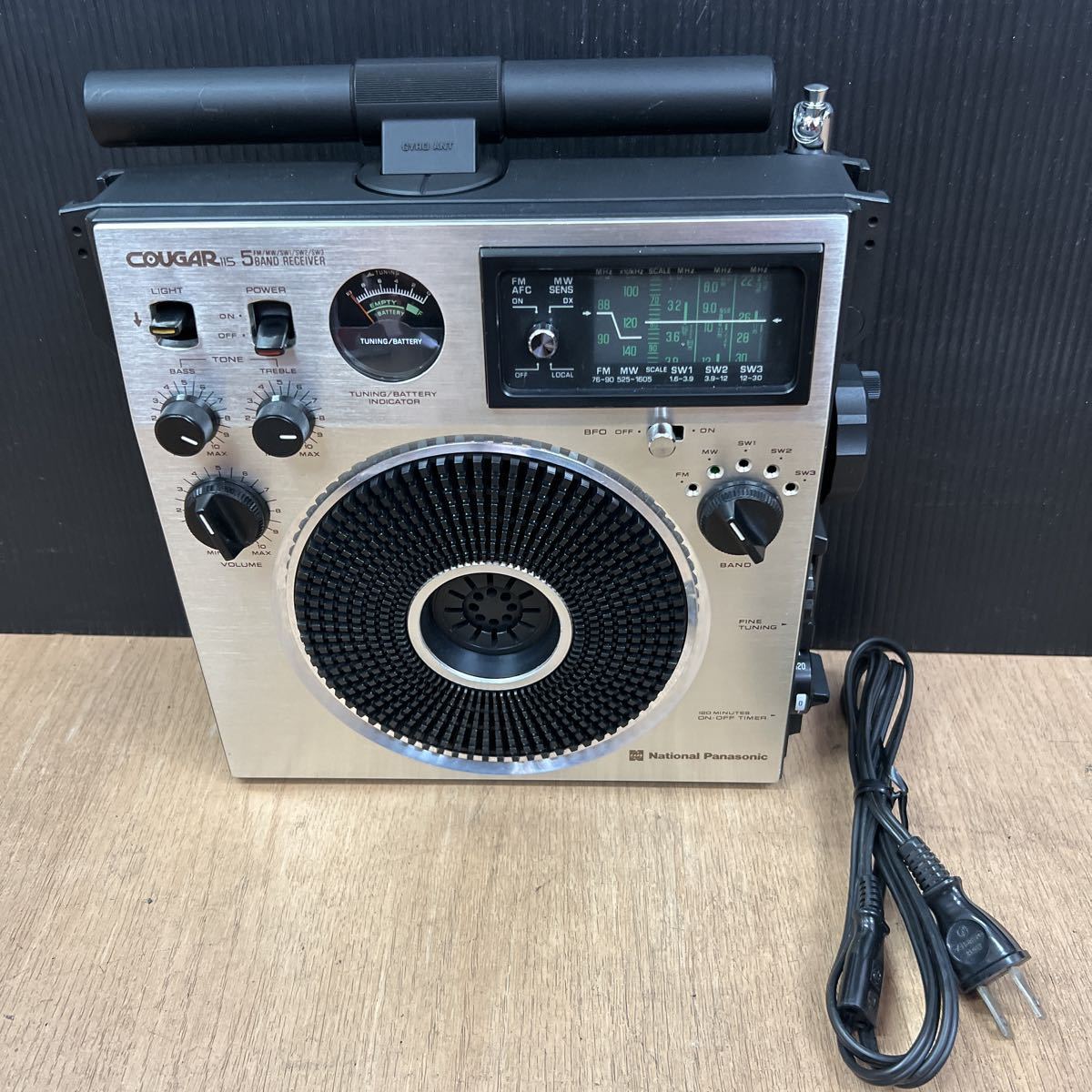 ラジオ COUGAR 115 RF-1150 クーガー National Panasonic/ナショナル