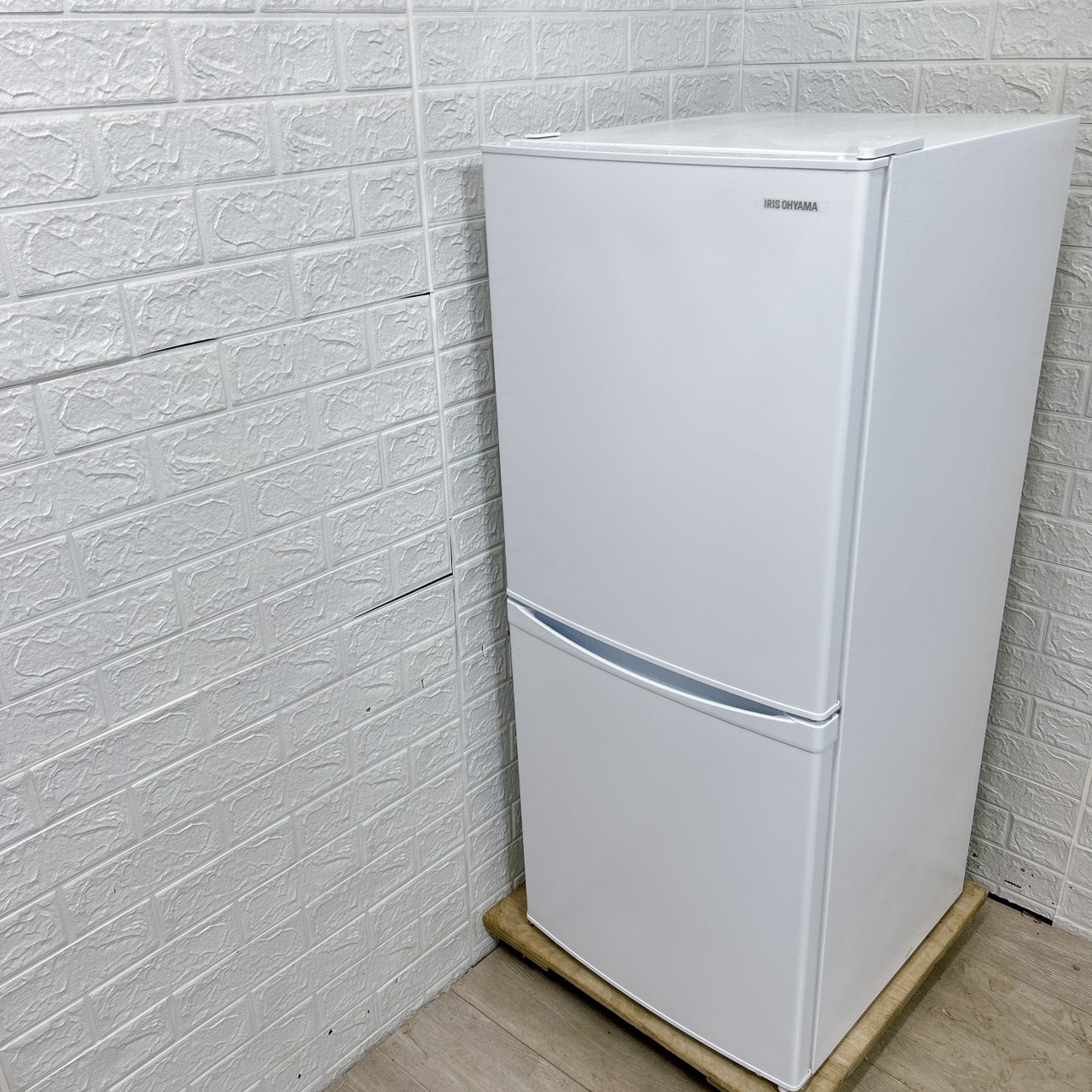 ☆送料・設置無料☆ 中古 2ドア冷蔵庫 アイリスオーヤマ (No.9857