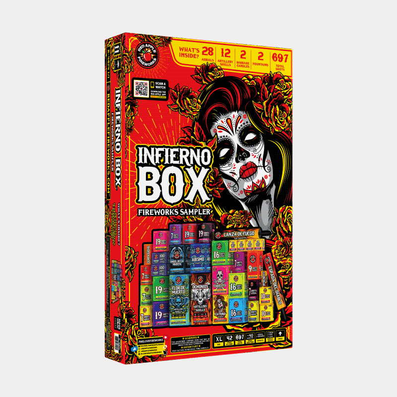 Buy Infierno™ Box Fireworks Sampler® Online