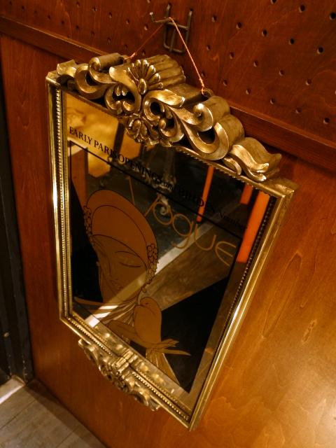 レトロボーグミラー ヴォーグパブミラー アドバタイジングミラー 鏡