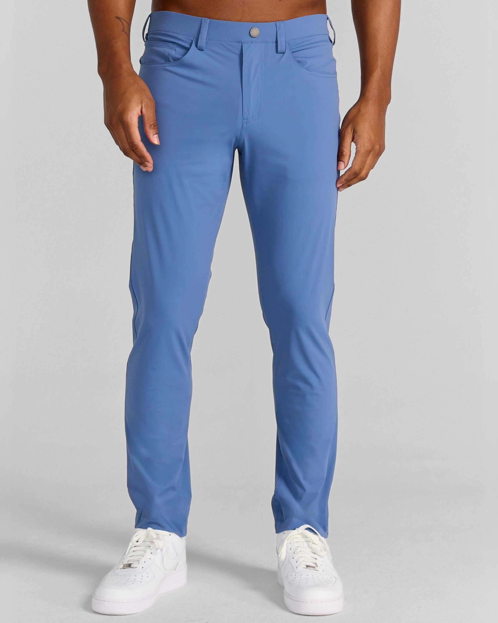 Kent Pull-On Golf Pants - Men's Pants in Blue Horizon – REDVANLY