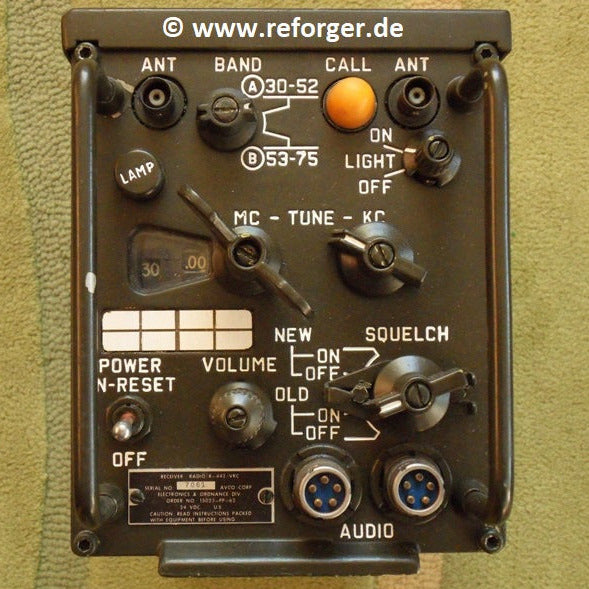 R-442/VRC VHF Radio Receiver – Reforger Military Online Store