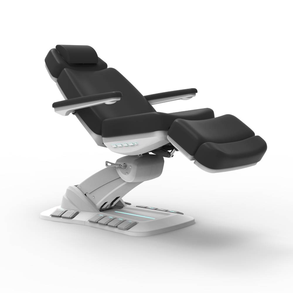 Estethician Facial Chair with 4 Motors and Safety Features for