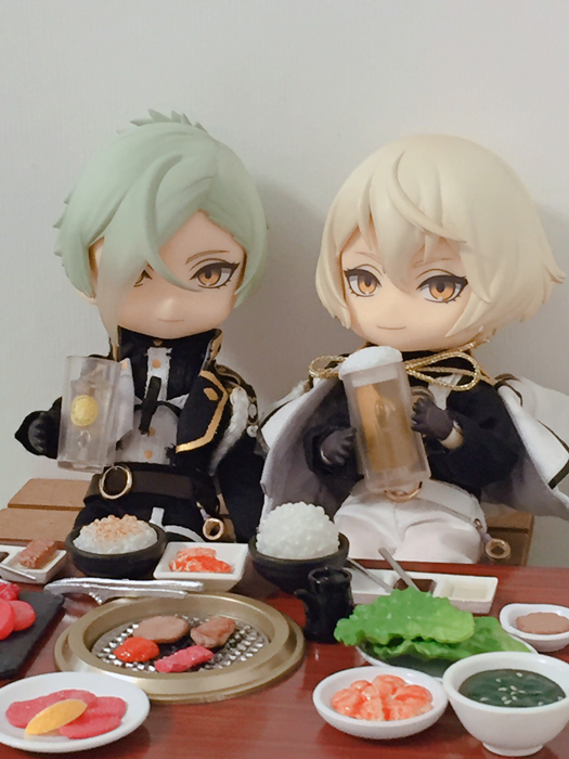 ねんどろいど】今日は焼肉！ じゅうじゅう苑で遊んでみた【リーメント