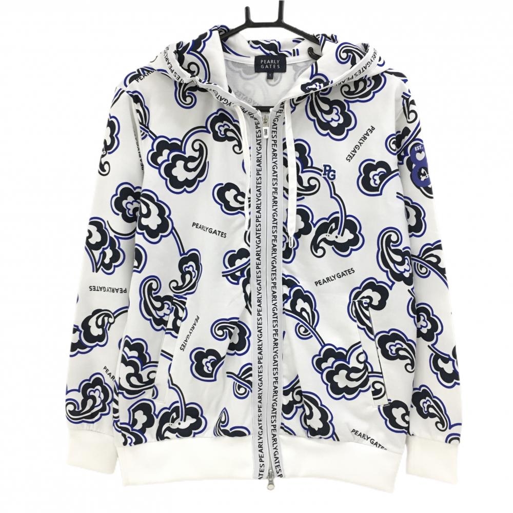 パーリーゲイツ リバーシブル半袖ブルゾン ハーフジップウィンド