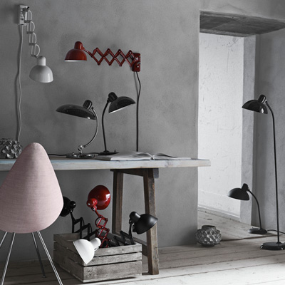 KAISER IDELL 6718-W（カイザー・イデル ウォール・シザーランプ 伸縮