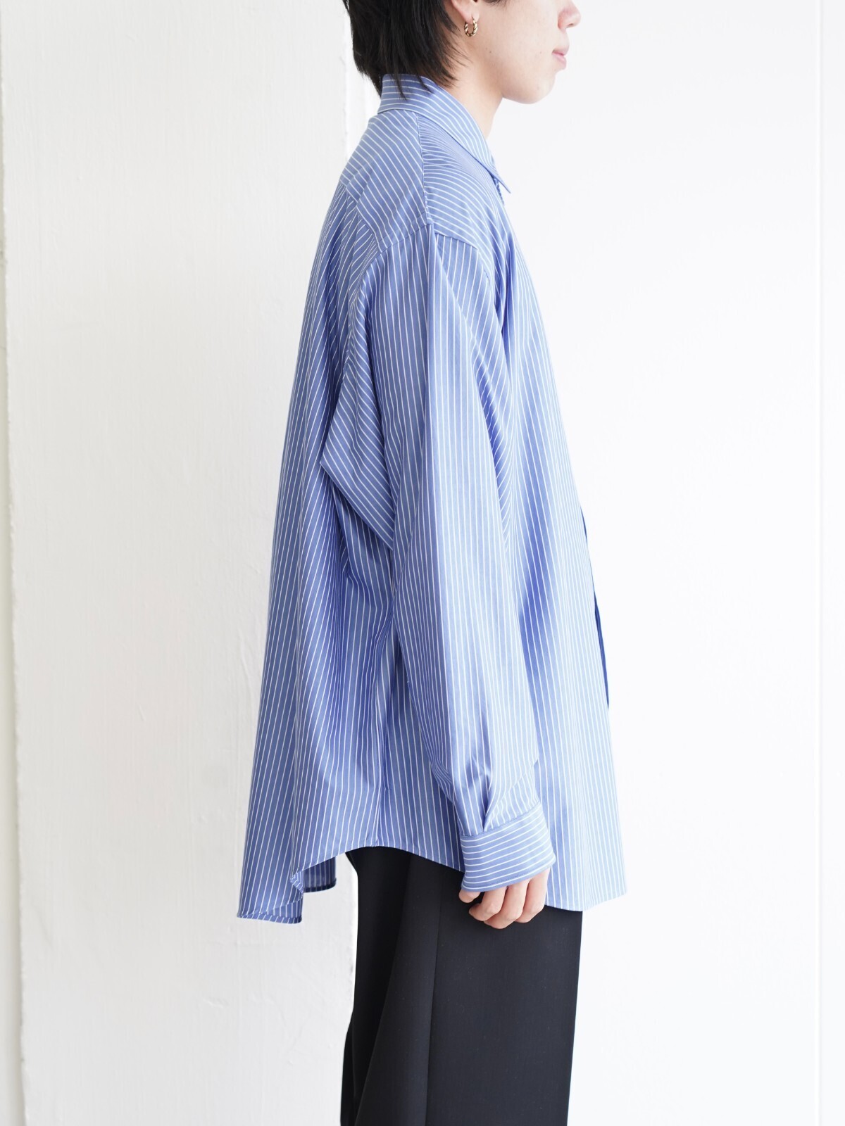 46Gアトモスフィア ストライプL/Sシャツ - カネマサフィル レディース