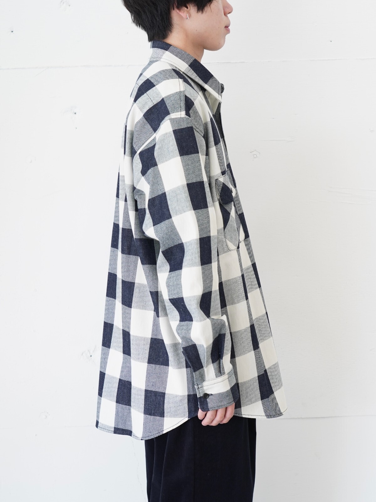 バッファローチェック ルーズワークシャツ - セブンバイセブン メンズ